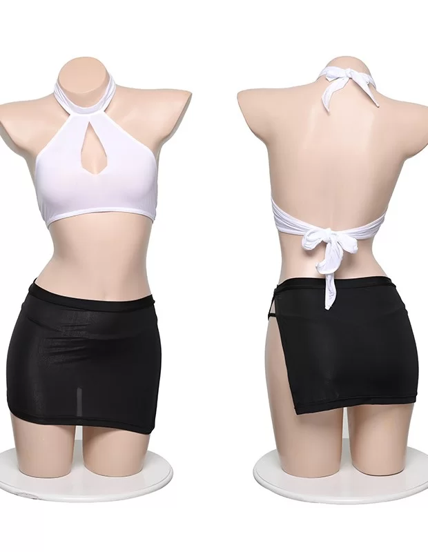 セクシー秘書セット ブランク OL制服 ミニスカート コスチューム 2点セット